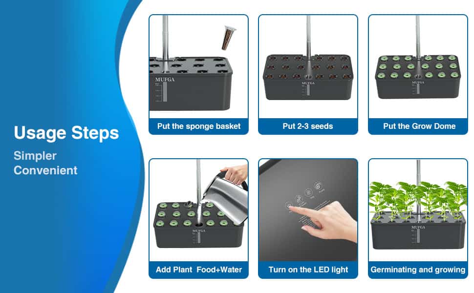 herb growing kit indoor